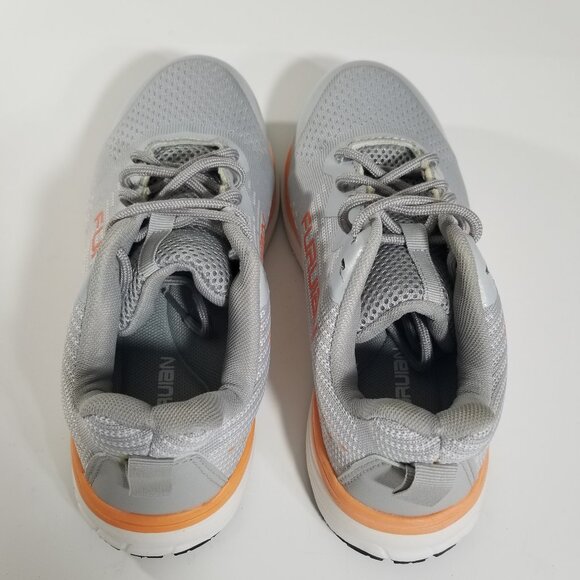 Furuian 7.5 Womens Steel Toe Tennis Shoe Trainer Activewear Athletic Shoes Gray - Picture 4 of 13